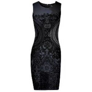 Desigual Navy/Black Shift Dress - XS